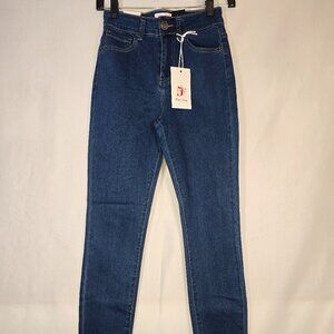Blue Stretchy Skinny Jeans